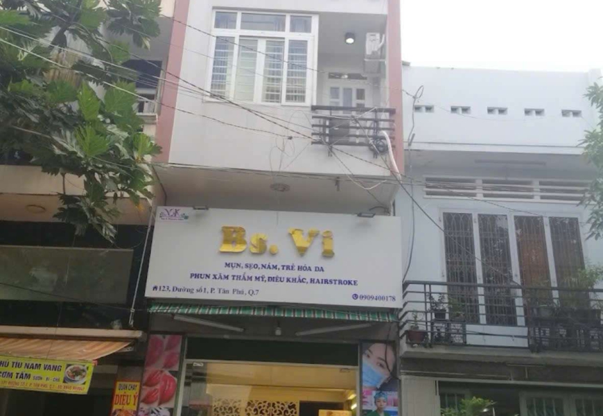 0914020039 EM DUNG Cho thuê nhà mặt tiền đường số Chợ Tân Mỹ P.Tân Phú Quận 7:  - DT 4x10m. Nhà trệt lửng 3Tầng   - Có 5 Phòng   Giá 25tr/th