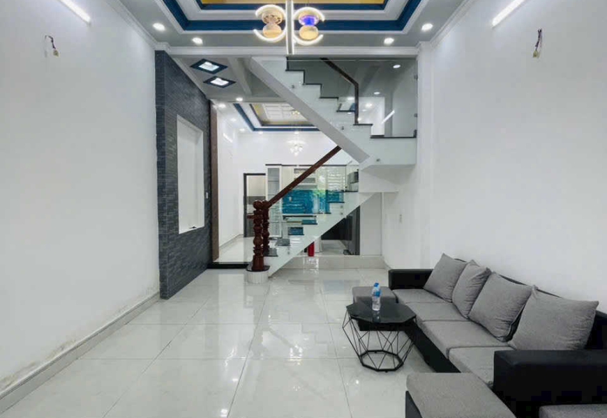 Nhà khu Sài Gòn Mới thông hẻm 2295 Huỳnh Tấn Phát. TT Nhà Bè