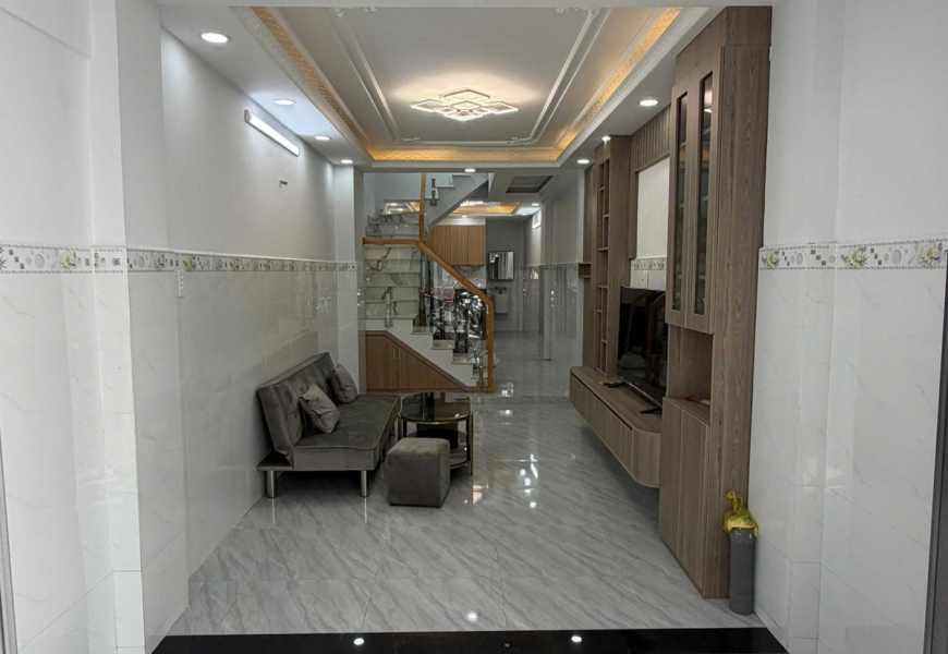 BÁN NHÀ QUẬN 7 HẺM XE HƠI KHU CƯ XÁ NGÂN HÀNG  Cách mặt tiền Lâm Văn Bền chỉ ~100m – khu cư xá Ngân Hàng