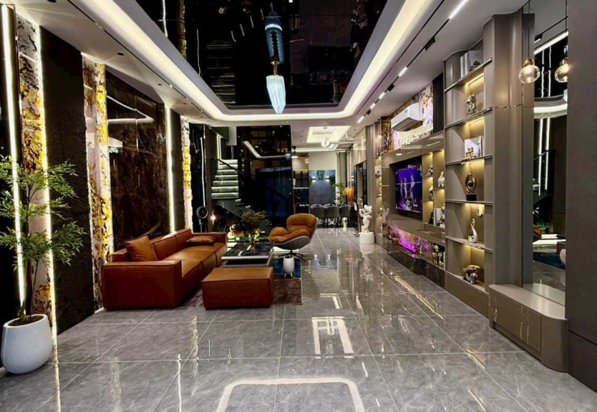 SIÊU PHẨM LUXURY VỪA HOÀN THIỆN  NHÀ SMART HOME HIỆN ĐẠI – KDC ANH TUẤN GREEN RiverSide  – 3  Căn liền kề