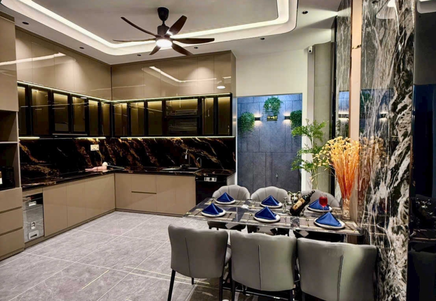 SIÊU PHẨM LUXURY VỪA HOÀN THIỆN  NHÀ SMART HOME HIỆN ĐẠI – KDC ANH TUẤN GREEN RiverSide  – 3  Căn liền kề