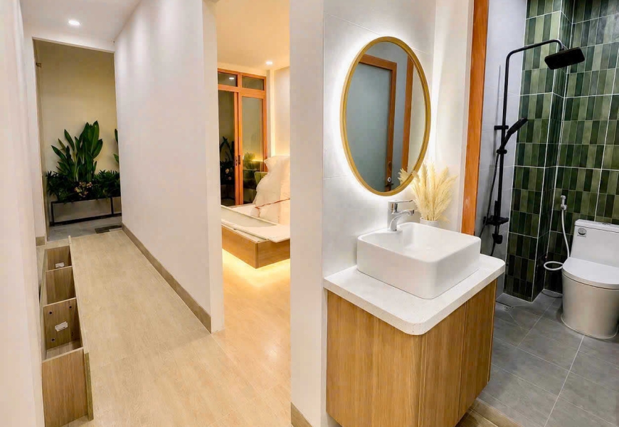 NHÀ XÂY MỚI – ĐẶNG NHỮ LÂM, NHÀ BÈ - FULL NỘI THẤT – 3PN – CÓ PHÒNG NGỦ TRỆT – GIÁ 5,15 TỶ