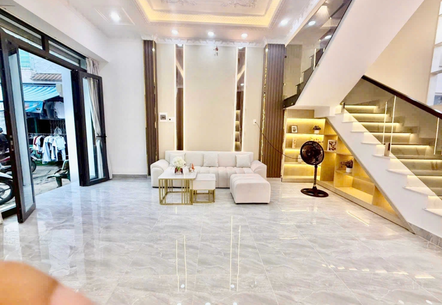 SIÊU PHẨM MỚI HOÀN THIỆN - HẺM XE HƠI HUỲNH TẤN PHÁT - THỊ TRẤN NHÀ BÈ