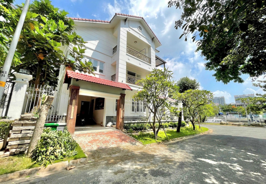 Giảm 10 tỷ..Giá mới 48 tỷ BIỆT THỰ ĐƠN LẬP COMPOUND NAM PHÚ Q.7 LÔ GÓC 2 MẶT TIỀN – VIEW SÔNG – BẾN DU THUYỀN