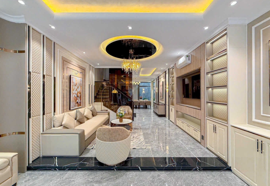 Cặp nhà Siêu phẩm 4 tầng full (có thang máy) , nhà số C3, C4, view sông, công viên, vị trí cơ 102