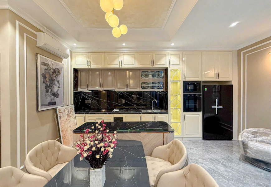 Cặp nhà Siêu phẩm 4 tầng full (có thang máy) , nhà số C3, C4, view sông, công viên, vị trí cơ 102