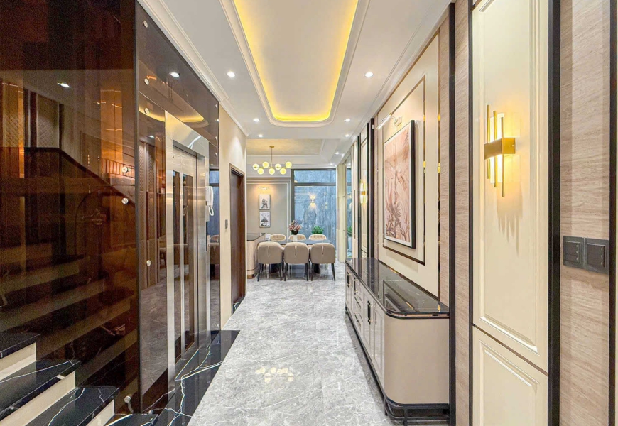 Cặp nhà Siêu phẩm 4 tầng full (có thang máy) , nhà số C3, C4, view sông, công viên, vị trí cơ 102