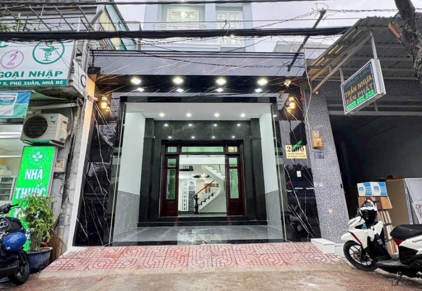 BÁN NHÀ 5 TẦNG MẶT TIỀN HUỲNH TẤN PHÁT, NHÀ BÈ - VỊ TRÍ KINH DOANH ĐẮC ĐỊA MỌI NGÀNH NGHỀ