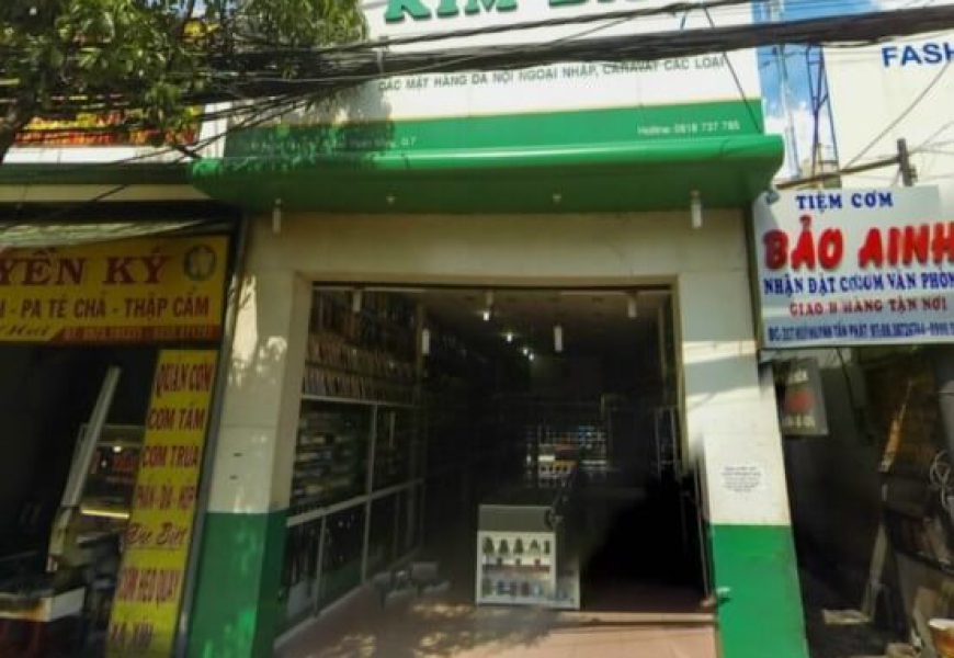 CHO THUÊ MẶT BẰNG MẶT TIỀN ĐƯỜNG HUỲNH TẤN PHÁT PHƯỜNG TÂN THUẬN ĐÔNG QUẬN 7 - 40 TRIỆU/THÁNG