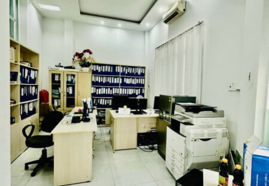 Bán căn góc 2 Mặt Tiền hẻm xe tải, tiền KDMB hoặc làm văn phòng công ty đường Huỳnh Tấn Phát, Thị Trấn Nhà Bè 