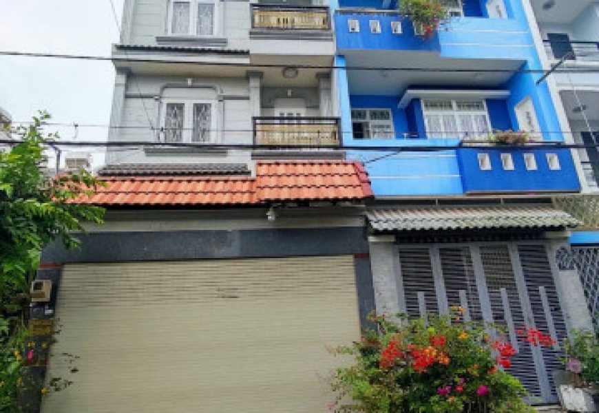 NHÀ PHỐ KHU PHÂN LÔ ĐỒNG BỘ 4 TẦNG - NGANG 5M - TRUNG TÂM QUẬN 7