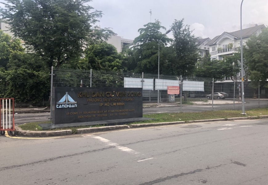 33,9 TỶ ĐẤT KDC VEN SÔNG TÂN PHONG Q7
