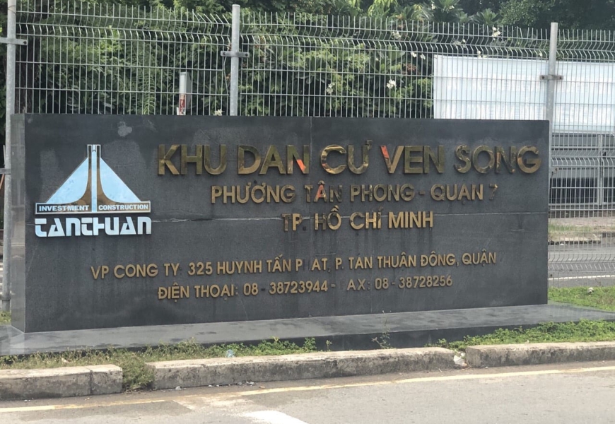 33,9 TỶ ĐẤT KDC VEN SÔNG TÂN PHONG Q7