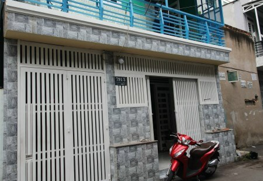 BÁN NHÀ HẺM XE HƠI 791 TRẦN XUÂN SOẠN KDC KIỀU ĐÀM P.TÂN HƯNG QUẬN 7