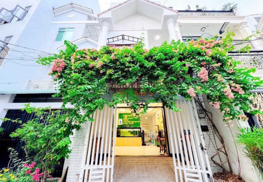 CHO THUÊ NHÀ NGUYÊN CĂN MẶT TIỀN HẺM XE HƠI – VỪA Ở VỪA KINH DOANH – KHU LACASA, HOÀNG QUỐC VIỆT