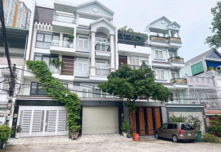 NHÀ PHỐ 4 TẦNG - KDC HOÀN QUỐC VIỆT - TRUNG TÂM Q7