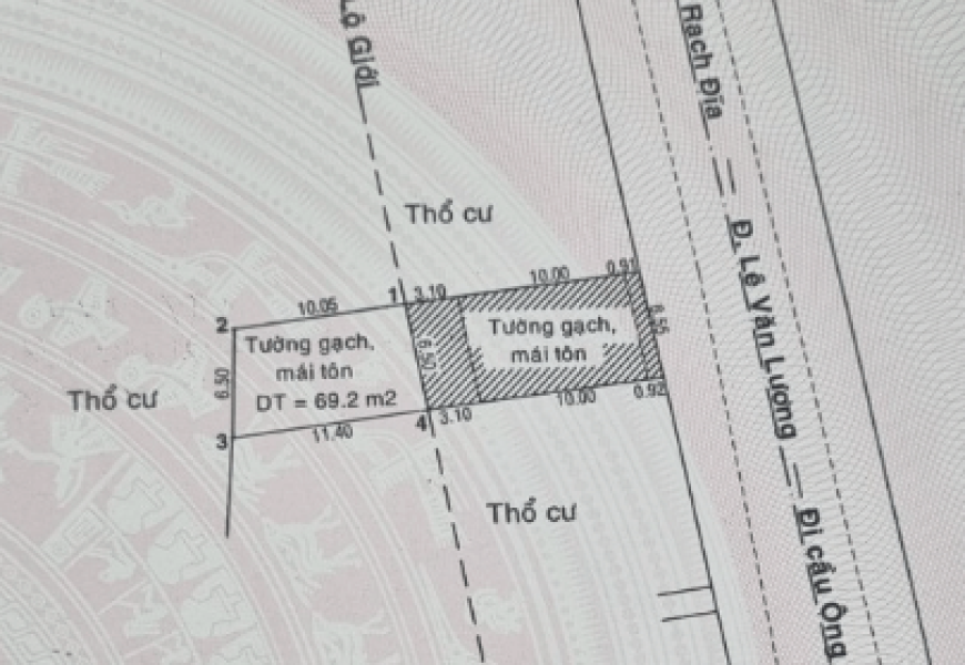 Bán Nhà MT Đường Lê Văn Lương Phước Kiển, Nhà Bè