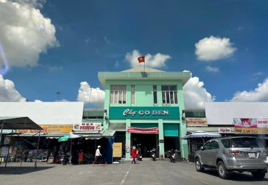 BÁN CHỢ GÒ ĐEN, BẾN LỨC, LONG AN - CÓ NGUỒN THU NHẬP ỔN ĐỊNH LÂU DÀI 20 TỶ/NĂM SAU TRỪ THUẾ
