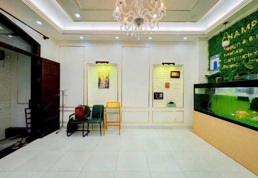 CHO THUÊ NHÀ NGUYÊN CĂN MẶT TIỀN HẺM XE HƠI – VỪA Ở VỪA KINH DOANH – KHU LACASA, HOÀNG QUỐC VIỆT