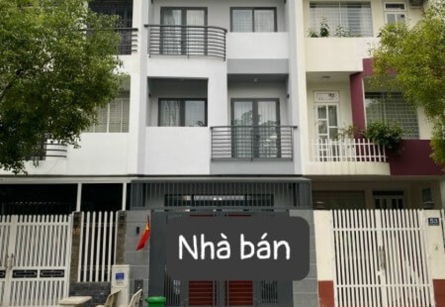0909227199 BÁN NHÀ MẶT TIỀN ĐƯỜNG SỐ  KDC SADECO VEN SÔNG ĐỐI DIỆN TRƯỜNG R.MIT Q7