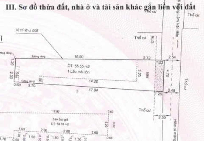 Bán nhà hẻm đường Lâm Văn Bền, Phường Tân Kiểng quận 7. Công nhận 91m2