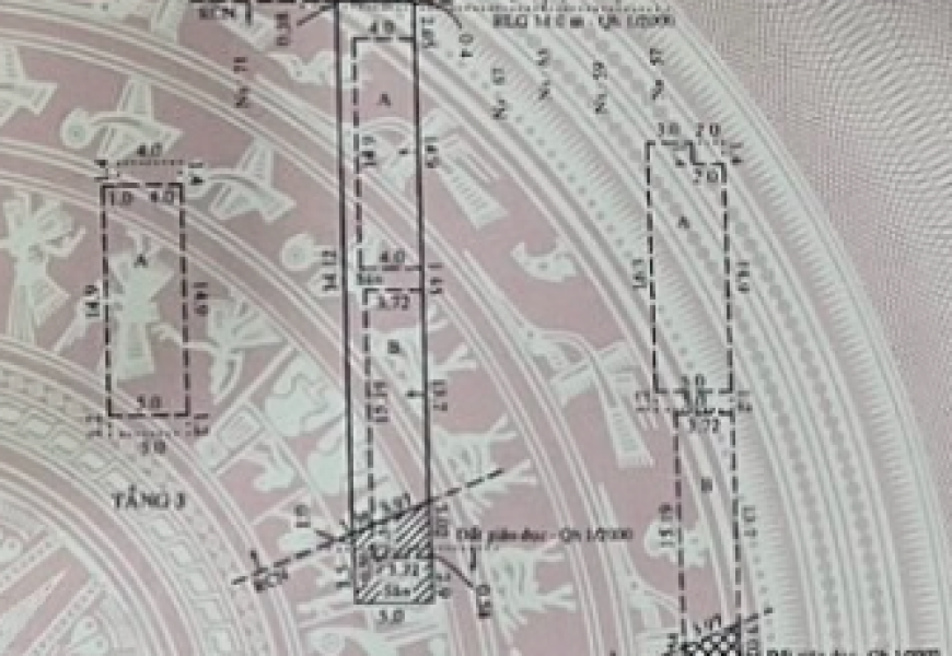 Mặt tiền đường số p Tân Quy,Q7