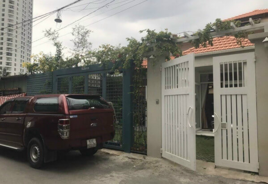 BÁN BIỆT THỰ SÂN VƯỜN KHU KIỀU ĐÀM P.TÂN HƯNG QUẬN 7
