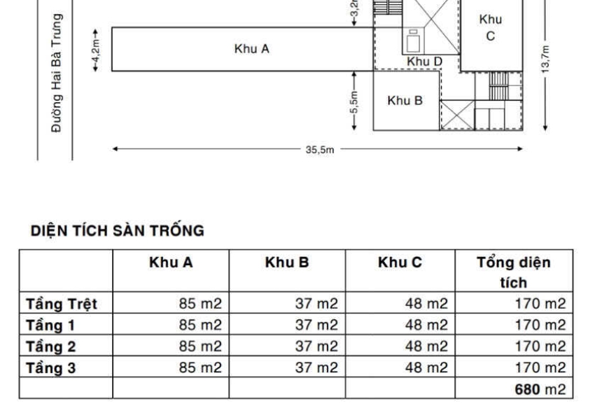 Cho thue nha 279A HBT Q3 Tòa nhà 279A Hai Bà Trưng, P.VTS, Q.3, TP.HCM