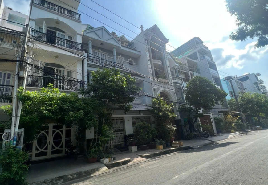 Bán Nhà 6Tầng Đường Đôi số 7-9, rộng 30Mét có Công Viên trước p.Tân Kiểng - Quận 7