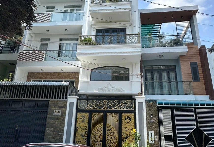 Bán Nhà Mới Đẹp Mặt Tiền Đường Số Tân Quy, P.Tân Quy, Quận 7 - Có Thang Máy  cao cấp