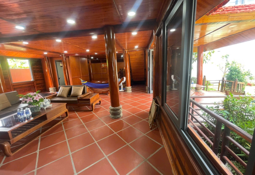 0909227199 Cần Bán lỗ căn VILLA Gỗ giá tốt.Nhà Ở Tiền Giang, Gò Công Đông