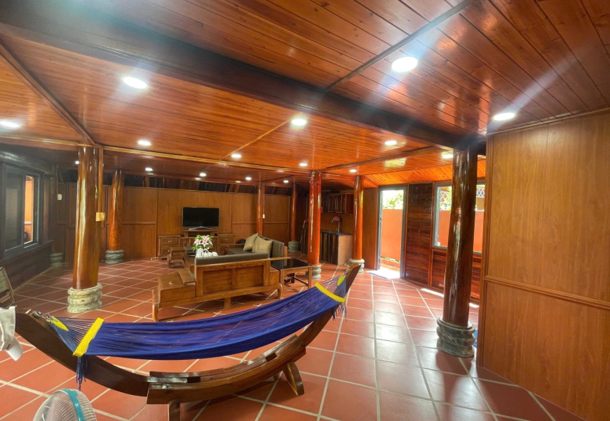 0909227199 Cần Bán lỗ căn VILLA Gỗ giá tốt.Nhà Ở Tiền Giang, Gò Công Đông