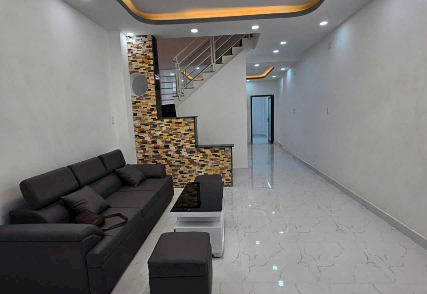 BÁN NHÀ HẺM 2129 XE HƠI ngủ trong nhà,6M ĐƯỜNG HUỲNH TẤN PHÁT - THỊ TRẤN NHÀ BÈ