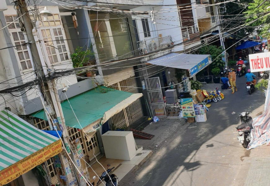 0914020039 EM DUNG Bán nhà mặt tiền đường số KDc Chợ Tân Mỹ Quận 7