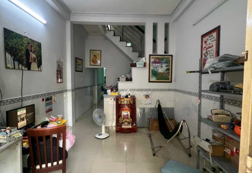 BÁN NHÀ HẺM SỔ RIÊNG HẺM SỐ 8 P. PHÚ THUẬN Q7. (LIỀN KỀ PMH, TRUNG TÂM HÀNH CHÁNH Q7)
