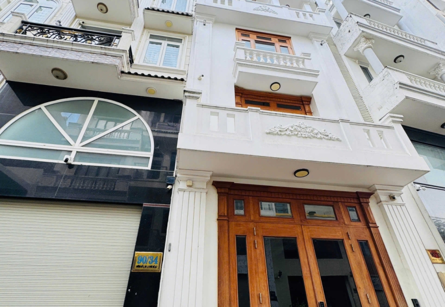 0909227199 BÁN NHÀ 5 TẦNG SIÊU ĐẸP – HOÀNG QUỐC VIỆT PHÚ THUẬN Q7, Nội thất gỗ đỏ Nam Phi - PHƯỜNG PHÚ MỸ