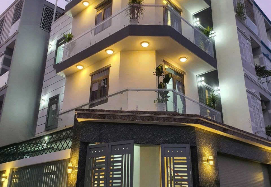 Bán nhà hẻm 7m xe hơi Góc 2MT đường đào tông nguyên,nhà bè