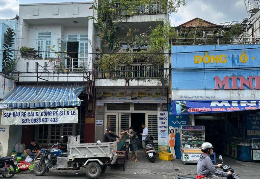 BÁN NHÀ MTKD CHỢ TÂN QUY ĐƯỜNG SỐ 15