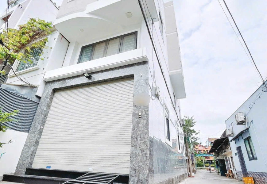 0909227199 BÁN NHÀ CĂN GÓC 2 MẶT TIỀN HXH HOÀNG TRỌNG MẬU TÂN HƯNG GẦN LOTTE Q7