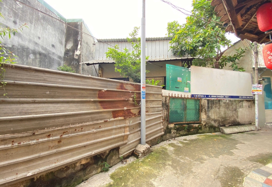 HIẾM - ĐẤT H  ĐƯỜNG SỐ LVB Q7