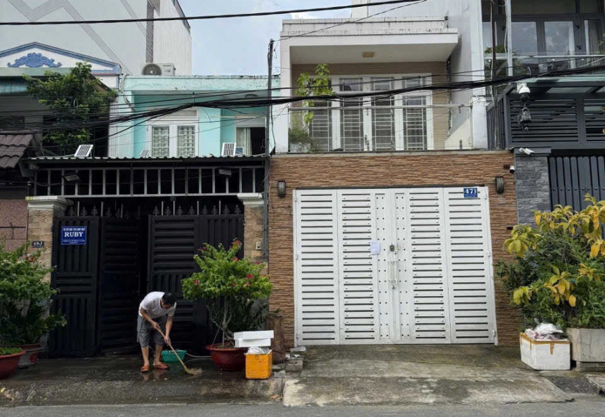 Bán nhà đường số kcư xá ngân hàng Q7 - khu dân cư đẹp vị trí thuận tiện đi lại tiện ích đầy đủ gần trường đại học maketing