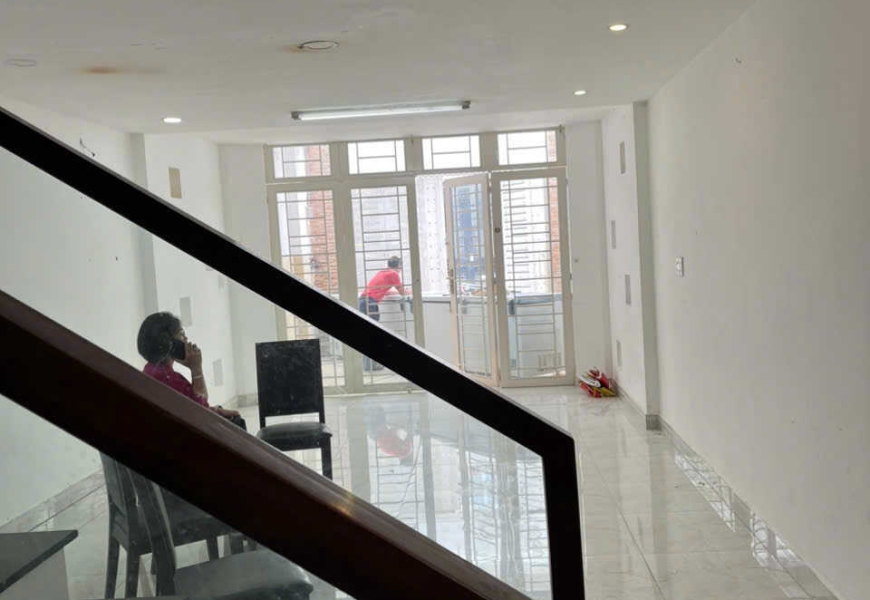 Bán nhà đường số kcư xá ngân hàng Q7 - khu dân cư đẹp vị trí thuận tiện đi lại tiện ích đầy đủ gần trường đại học maketing