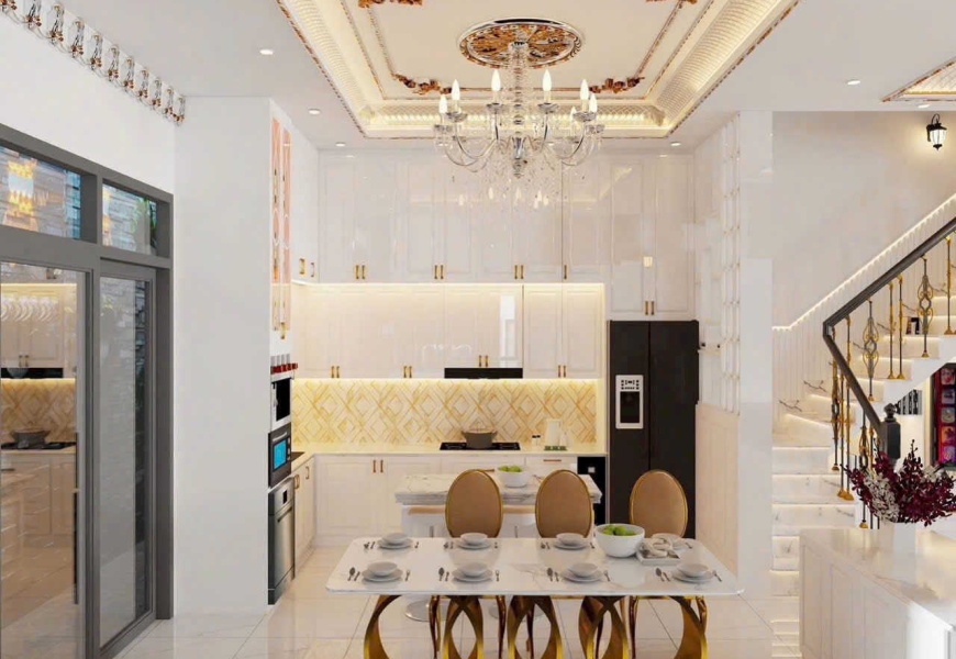 Bán Dãy 9 Căn  Nhà Phố Tân Cổ Điển KDC Phúc An  Đường Đào Tông Nguyên , Nhà Bè  - 5m x 16m - Cạnh Phú Mỹ Hưng - 10.3 Tỷ
