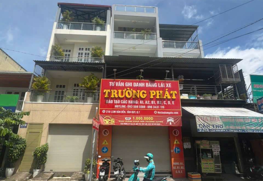 Bán nhà Mặt Tiền LÂM VĂN BỀN p.Tân Quy, Quận 7