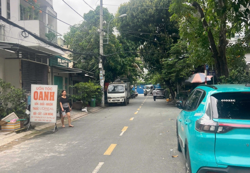 Bán Đất Mặt Tiền đường số Tân Mỹ p.Tân Phú củ Quận 7