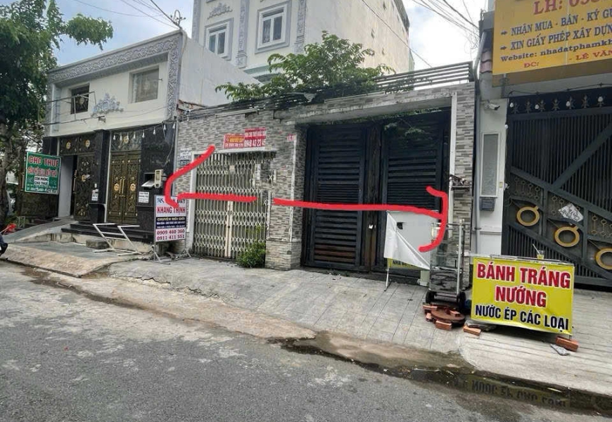 Bán nhà cấp 4,MT đường 12m khu B làng đại học,Phước kiểng,nhà bè