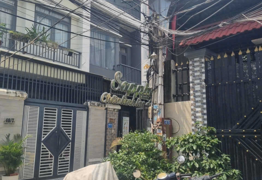 Bán Nhà Mặt Hẻm  Đường Số 1 Chợ Tân Mỹ P.Tân Phú.Q.7