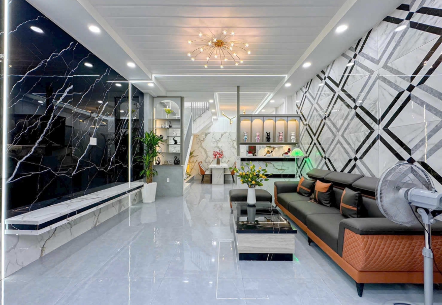 Bán nhà hẻm xe ba gác 2m-3m cách đường chính TXS 150m . 861/18/ Trần Xuân Soạn - Tân Hưng . Q7