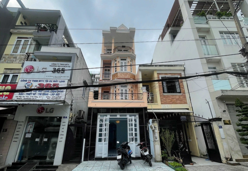 BÁN NHÀ MẶT TIỀN KINH DOANH ĐƯỜNG PHAN HUY THỰC, P.TÂN KIỂNG, Q7