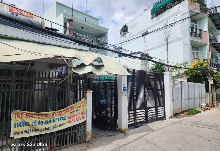 Bán dãy trọ mặt tiền hẻm hiện hữu 6,5m 1135 huỳnh tấn phát